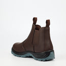 Grittgear Mangano S1 Leather Safety Boot - Chocolate safety Grittgear