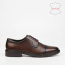 Roberto Morino Marcel 1 Genuine Leather Formal Shoe - Chocolate footwear Roberto