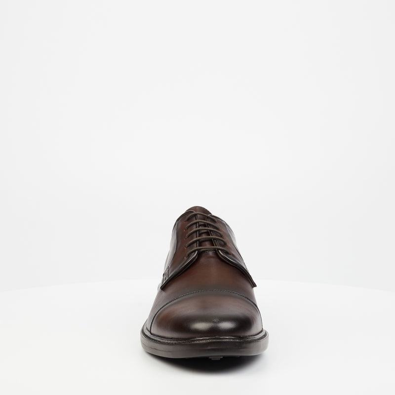 Roberto Morino Marcel 1 Genuine Leather Formal Shoe - Chocolate footwear Roberto   