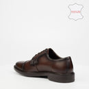 Roberto Morino Marcel 1 Genuine Leather Formal Shoe - Chocolate footwear Roberto