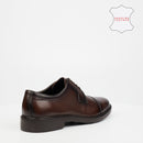 Roberto Morino Marcel 1 Genuine Leather Formal Shoe - Chocolate footwear Roberto