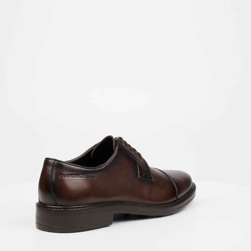 Roberto Morino Marcel 1 Genuine Leather Formal Shoe - Chocolate footwear Roberto   