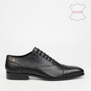 Roberto Morino Mauritzio 26 Leather Formal Shoe - Black footwear Roberto