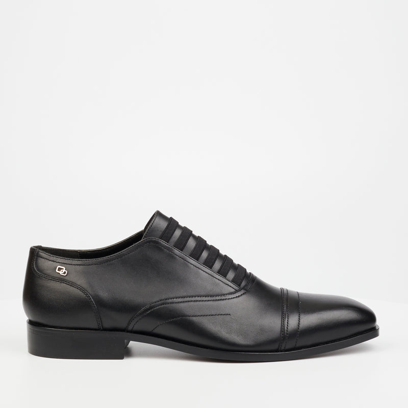 Roberto Morino Mauritzio 26 Leather Formal Shoe - Black footwear Roberto   