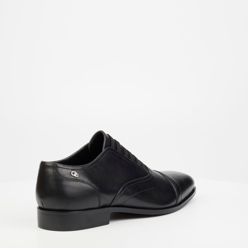 Roberto Morino Mauritzio 26 Leather Formal Shoe - Black footwear Roberto   