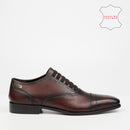 Roberto Morino Mauritzio 26 Leather Formal Shoe - Burgundy footwear Roberto