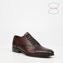 Roberto Morino Mauritzio 26 Leather Formal Shoe - Burgundy footwear Roberto