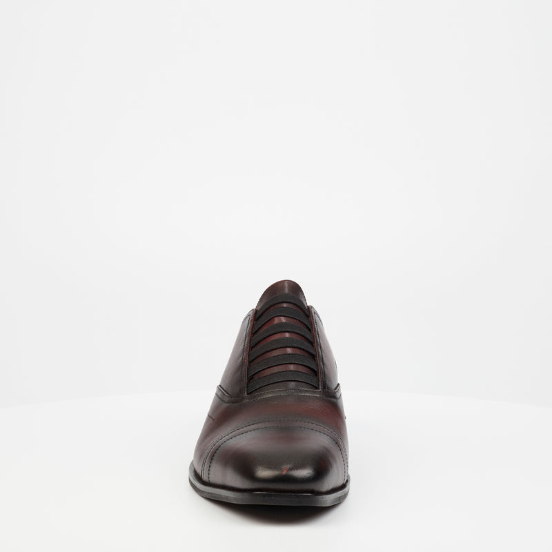 Roberto Morino Mauritzio 26 Leather Formal Shoe - Burgundy footwear Roberto   