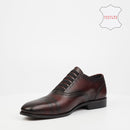 Roberto Morino Mauritzio 26 Leather Formal Shoe - Burgundy footwear Roberto