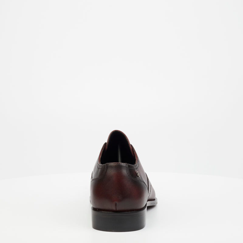 Roberto Morino Mauritzio 26 Leather Formal Shoe - Burgundy footwear Roberto   