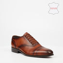 Roberto Morino Mauritzio 26 Leather Formal Shoe - Tan footwear Roberto