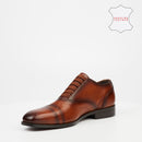 Roberto Morino Mauritzio 26 Leather Formal Shoe - Tan footwear Roberto