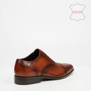 Roberto Morino Mauritzio 26 Leather Formal Shoe - Tan footwear Roberto