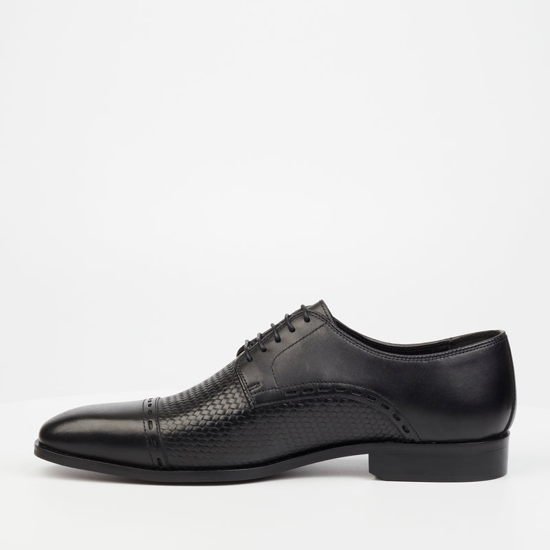 Roberto Morino Mauritzio 31 Leather Formal Shoe - Black footwear Roberto   
