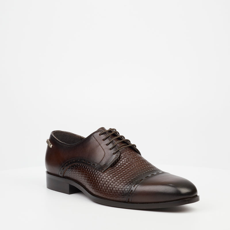 Roberto Morino Mauritzio 31 Leather Formal Shoe - Chocolate footwear Roberto   