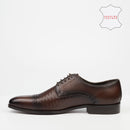 Roberto Morino Mauritzio 31 Leather Formal Shoe - Chocolate footwear Roberto