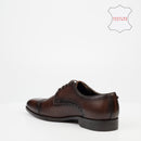 Roberto Morino Mauritzio 31 Leather Formal Shoe - Chocolate footwear Roberto