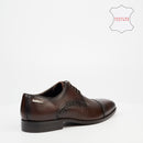 Roberto Morino Mauritzio 31 Leather Formal Shoe - Chocolate footwear Roberto