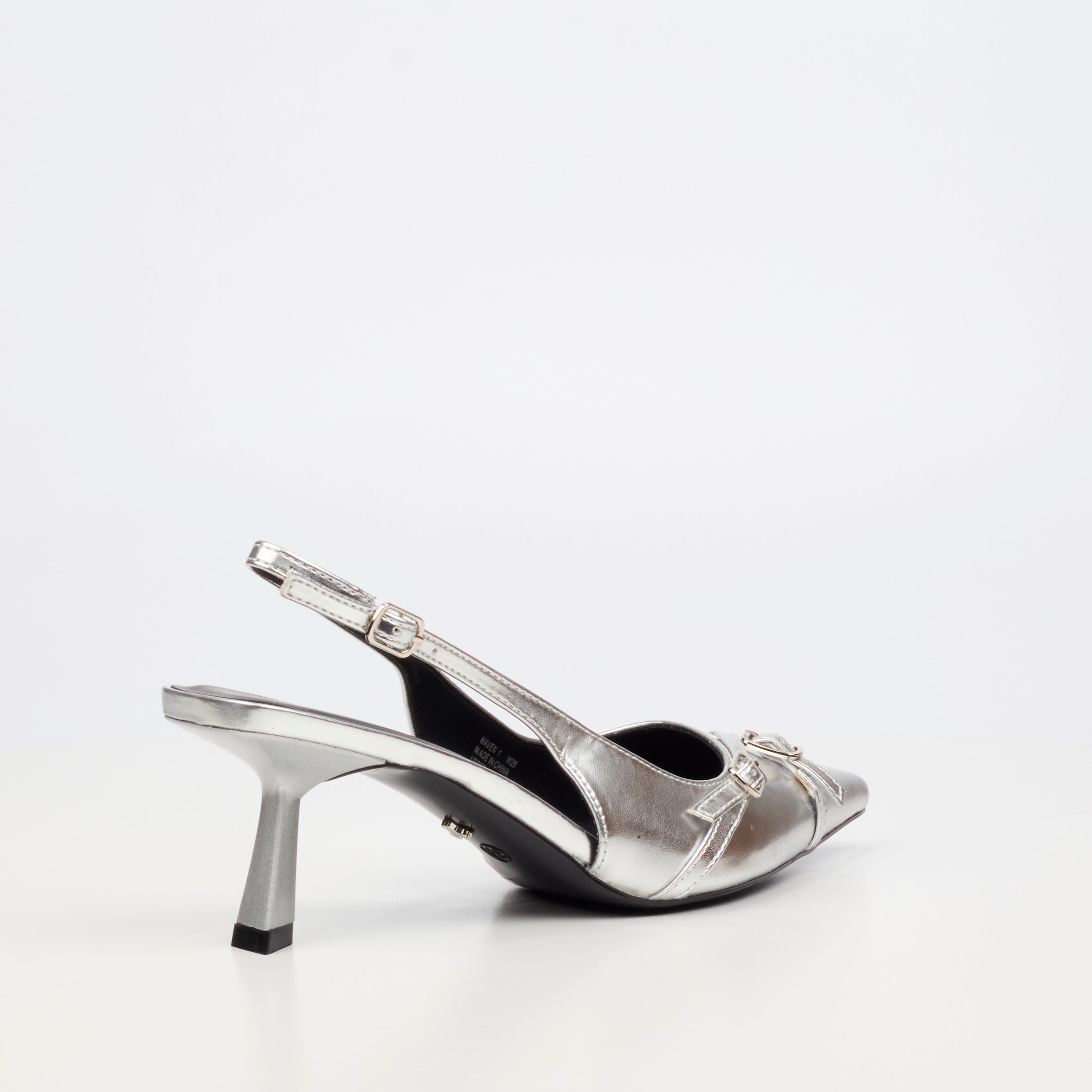 Butterfly Feet Maven 1 Heel - Silver footwear Butterfly Feet