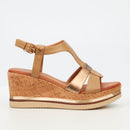 Butterfly Feet Melinda 1 Wedge - Taupe footwear Butterfly Feet