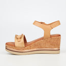Butterfly Feet Melinda 3 Wedge - Beige footwear Butterfly Feet
