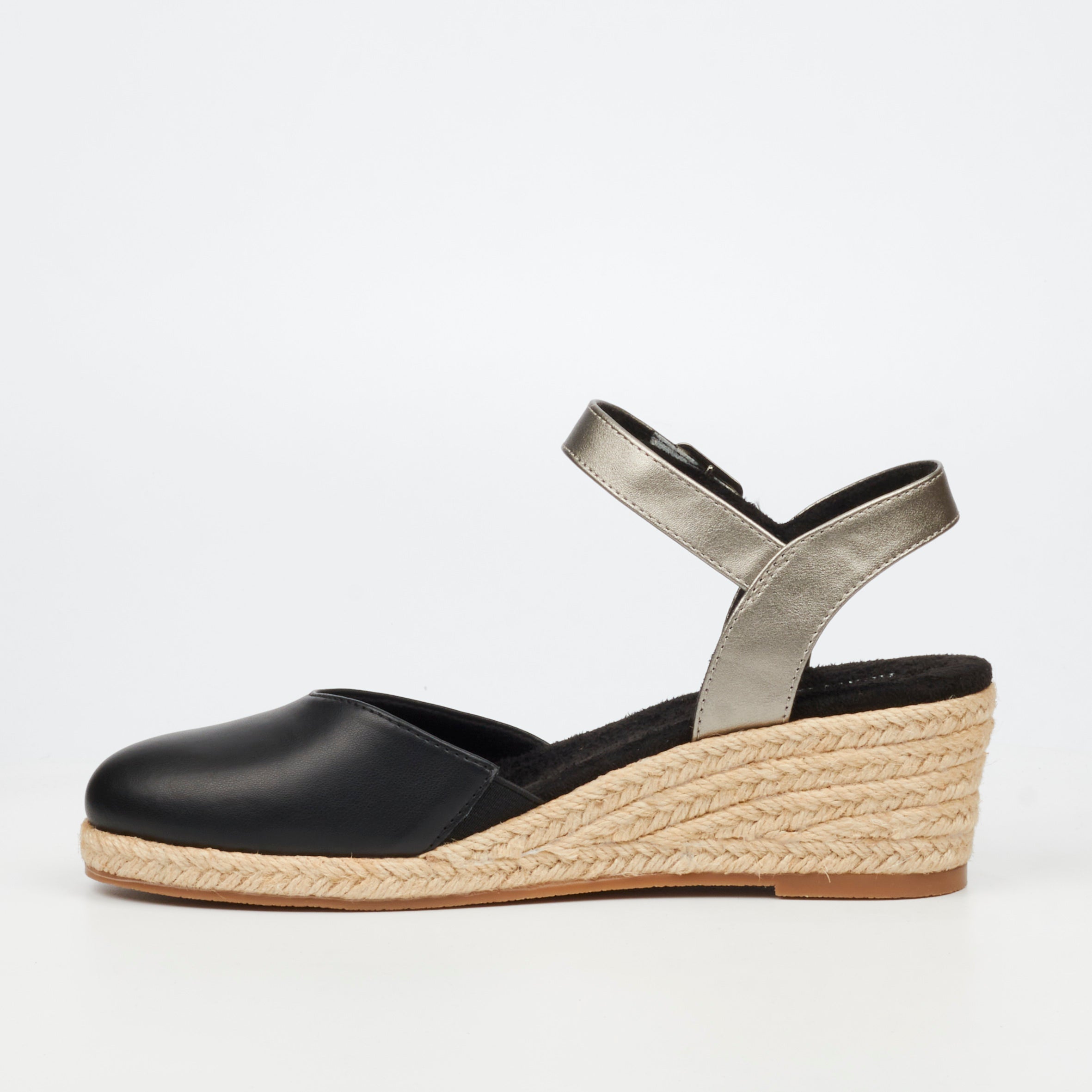 Heart & Sole Meraldi 1 Wedge - Black