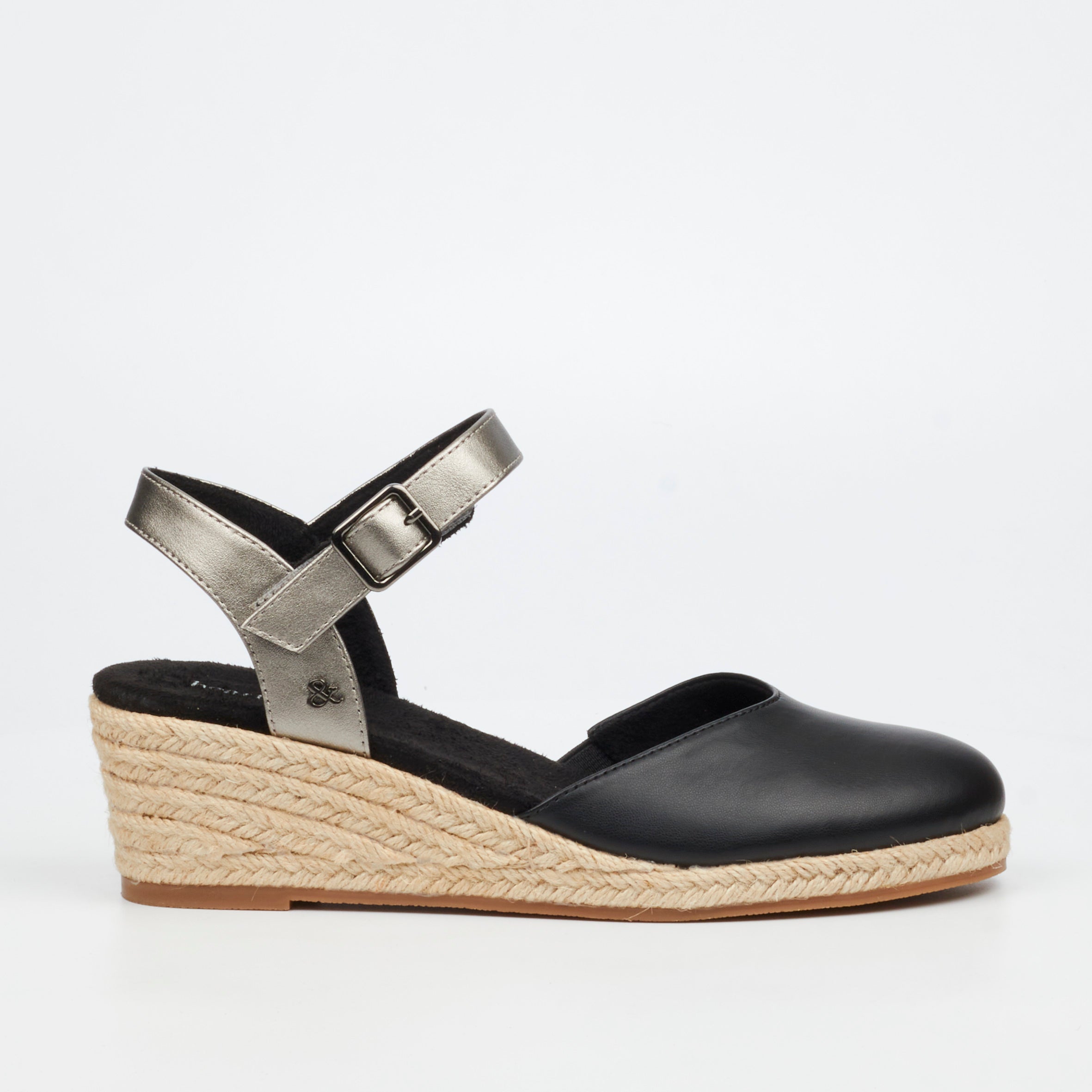 Heart & Sole Meraldi 1 Wedge - Black