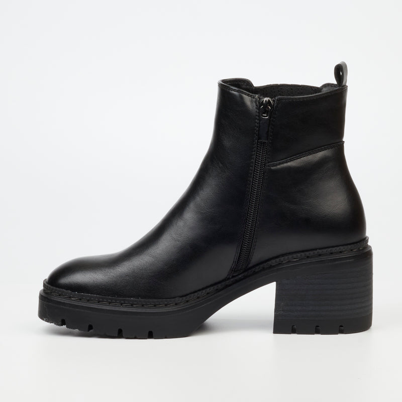 MIss Black Mercy 1 Ankle Boot - Black footwear Miss Black