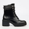 Miss Black Mercy 2 Ankle Boots Faux Leather - Black footwear Miss Black