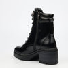 Miss Black Mercy 2 Ankle Boots Faux Leather - Black footwear Miss Black