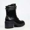 Miss Black Mercy 2 Ankle Boots Faux Leather - Black footwear Miss Black