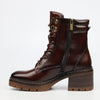 Miss Black Mercy 2 Ankle Boots Faux Leather - Chocolate footwear Miss Black