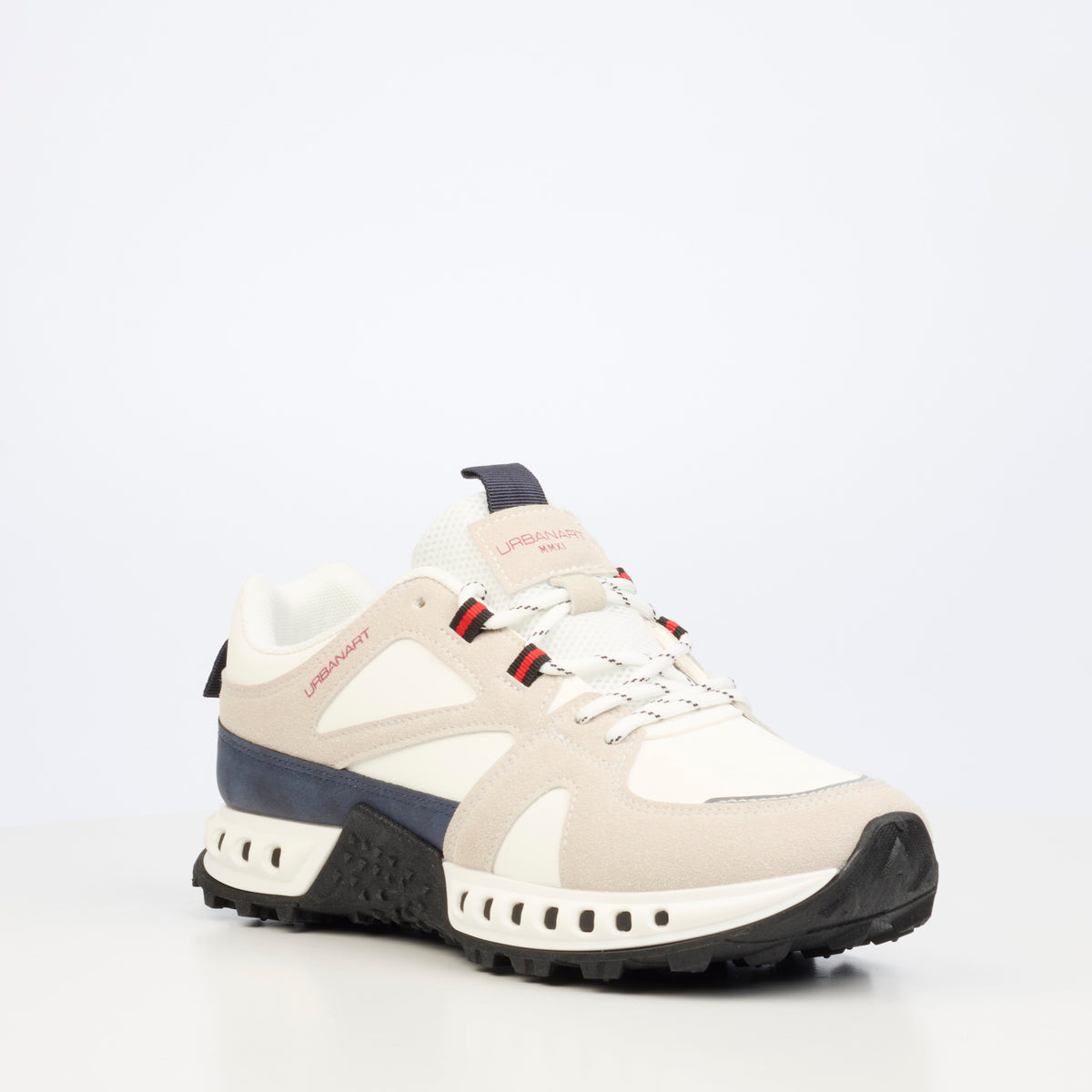 Urbanart Metro 1 Faux Nubuck / Faux Suede Sneaker - Grey