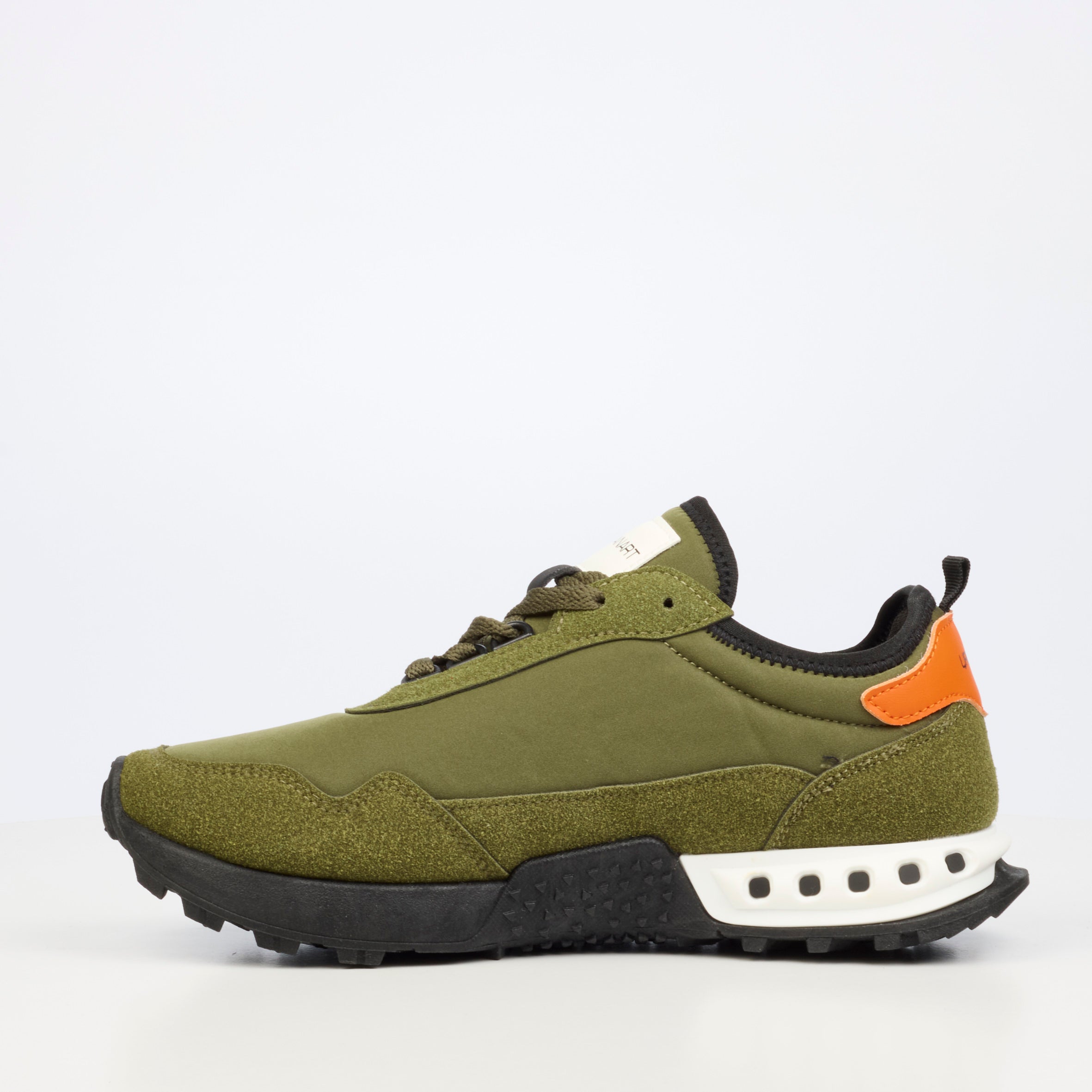 Urbanart Metro 2 Faux Nubuck / Nylon Sneaker - Olive