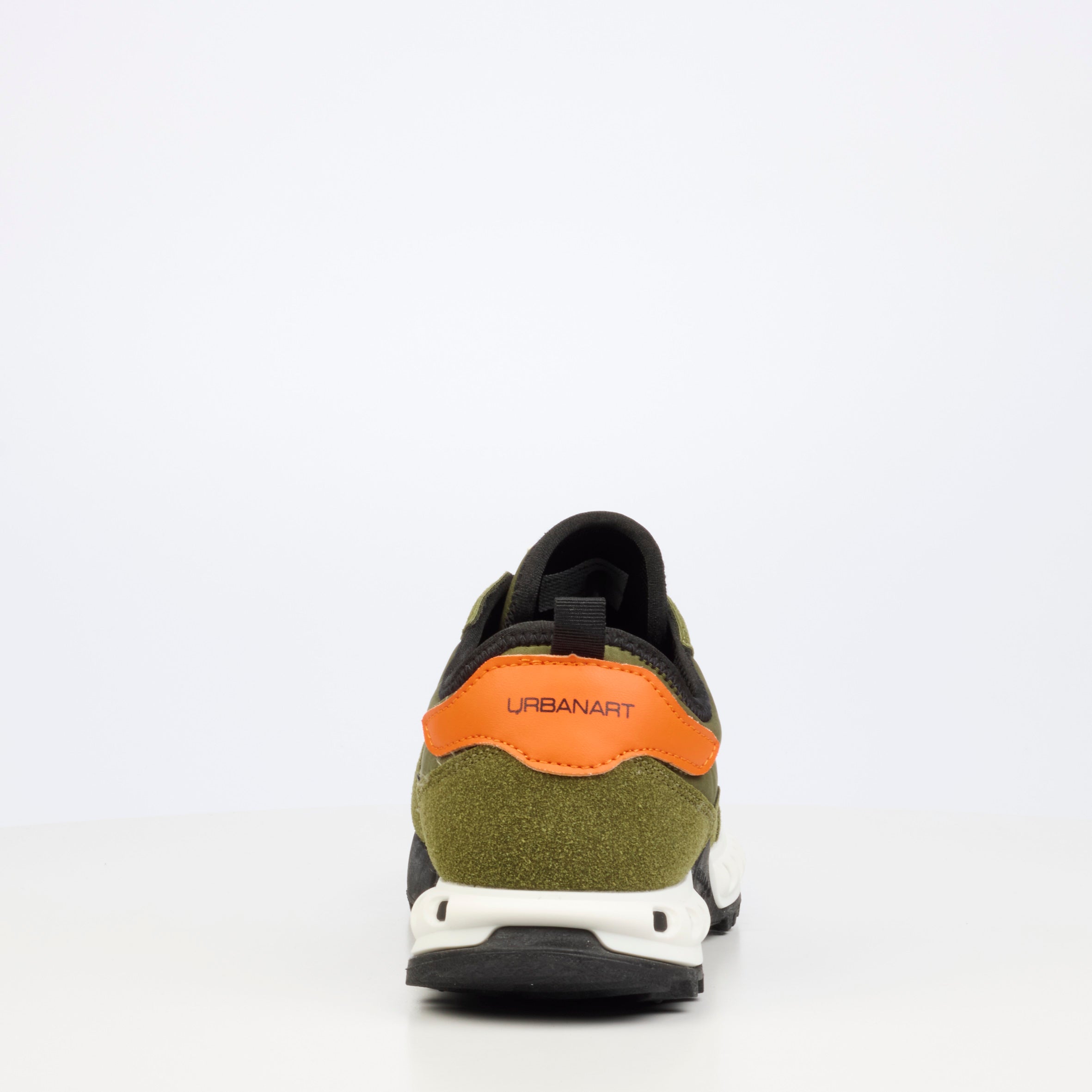 Urbanart Metro 2 Faux Nubuck / Nylon Sneaker - Olive