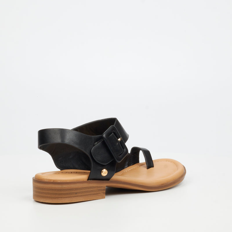 Miss Black Micah 3 Sandal - Black footwear Miss Black