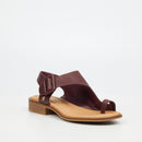 Miss Black Micah 3 Sandal - Plum footwear Miss Black