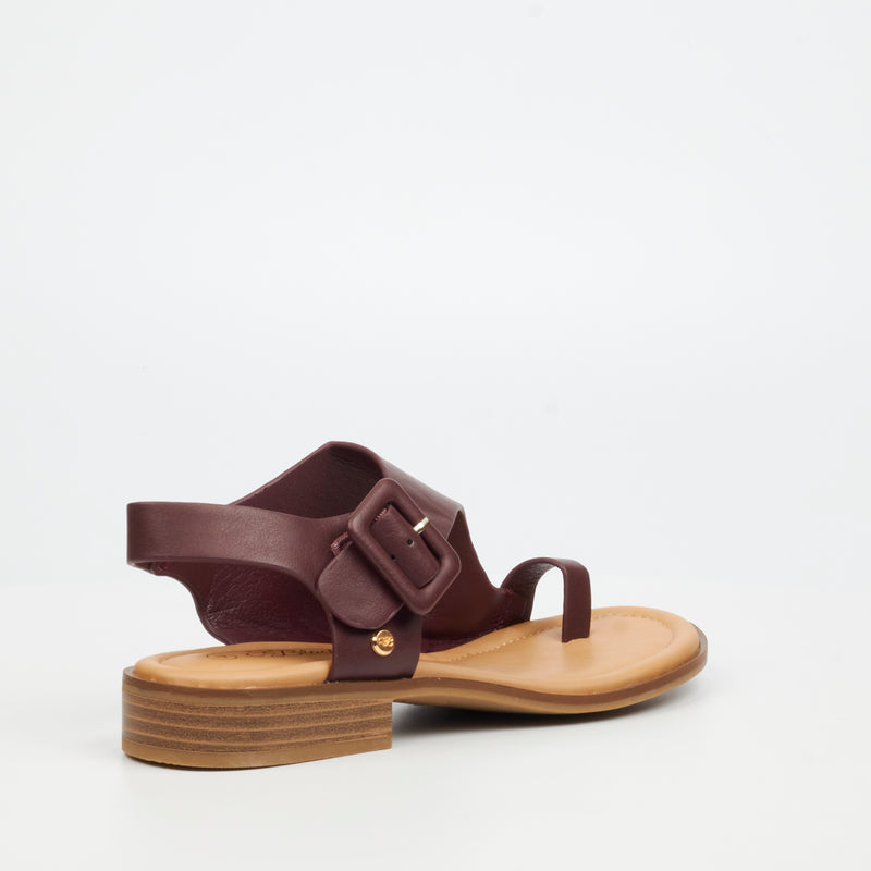 Miss Black Micah 3 Sandal - Plum footwear Miss Black