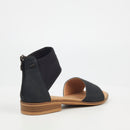 Miss Black Micah 6 Sandal - Black footwear Miss Black