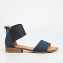 Miss Black Micah 6 Sandal - Navy footwear Miss Black