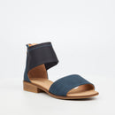 Miss Black Micah 6 Sandal - Navy footwear Miss Black
