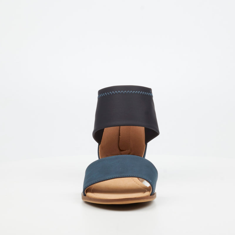 Miss Black Micah 6 Sandal - Navy footwear Miss Black
