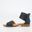 Miss Black Micah 6 Sandal - Navy footwear Miss Black