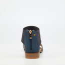 Miss Black Micah 6 Sandal - Navy footwear Miss Black