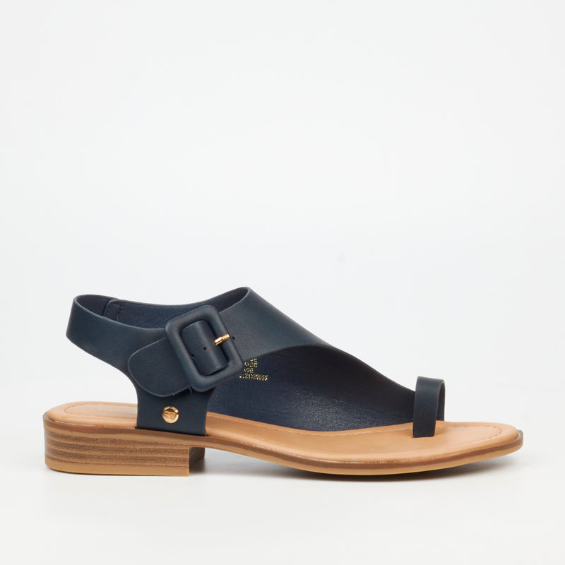 Miss Black Micah 3 Sandal - Navy footwear Miss Black