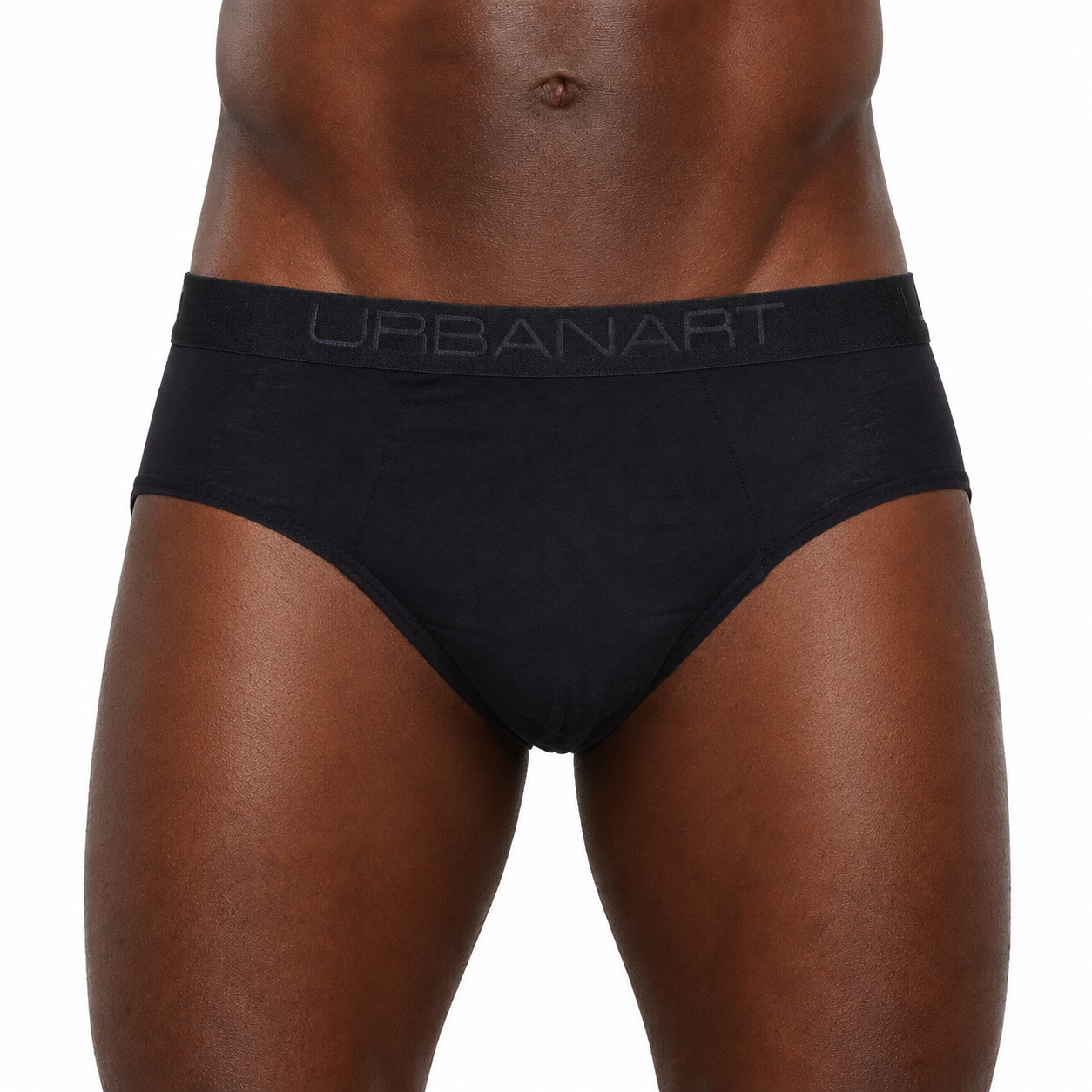 Urbanart Midnight Trio Briefs - Black apparel Urbanart