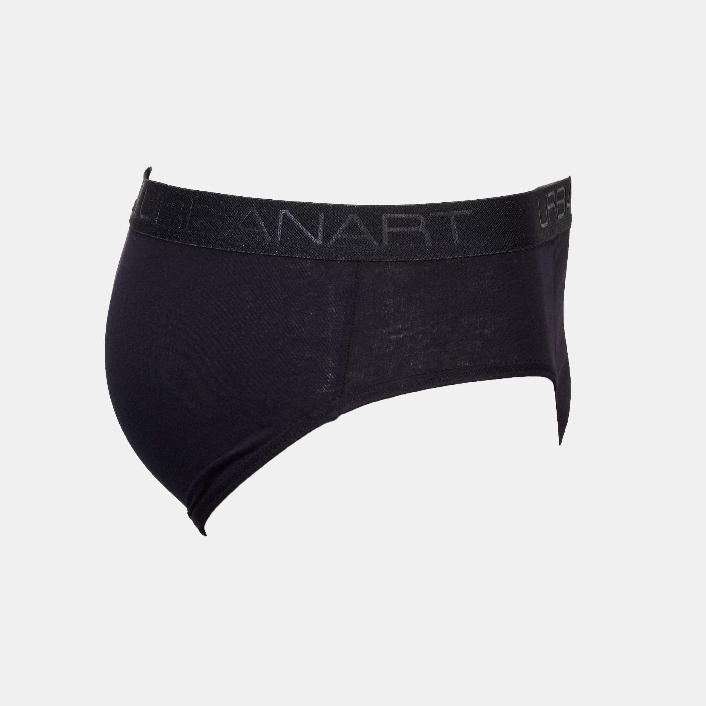 Urban Art Short Briefs – Midnight Trio (3 x Black) apparel Urbanart