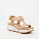 Butterfly Feet Mieko 1 Flatform - Beige footwear Butterfly Feet