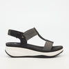 Butterfly Feet Mieko 1 Flatform - Black footwear Butterfly Feet