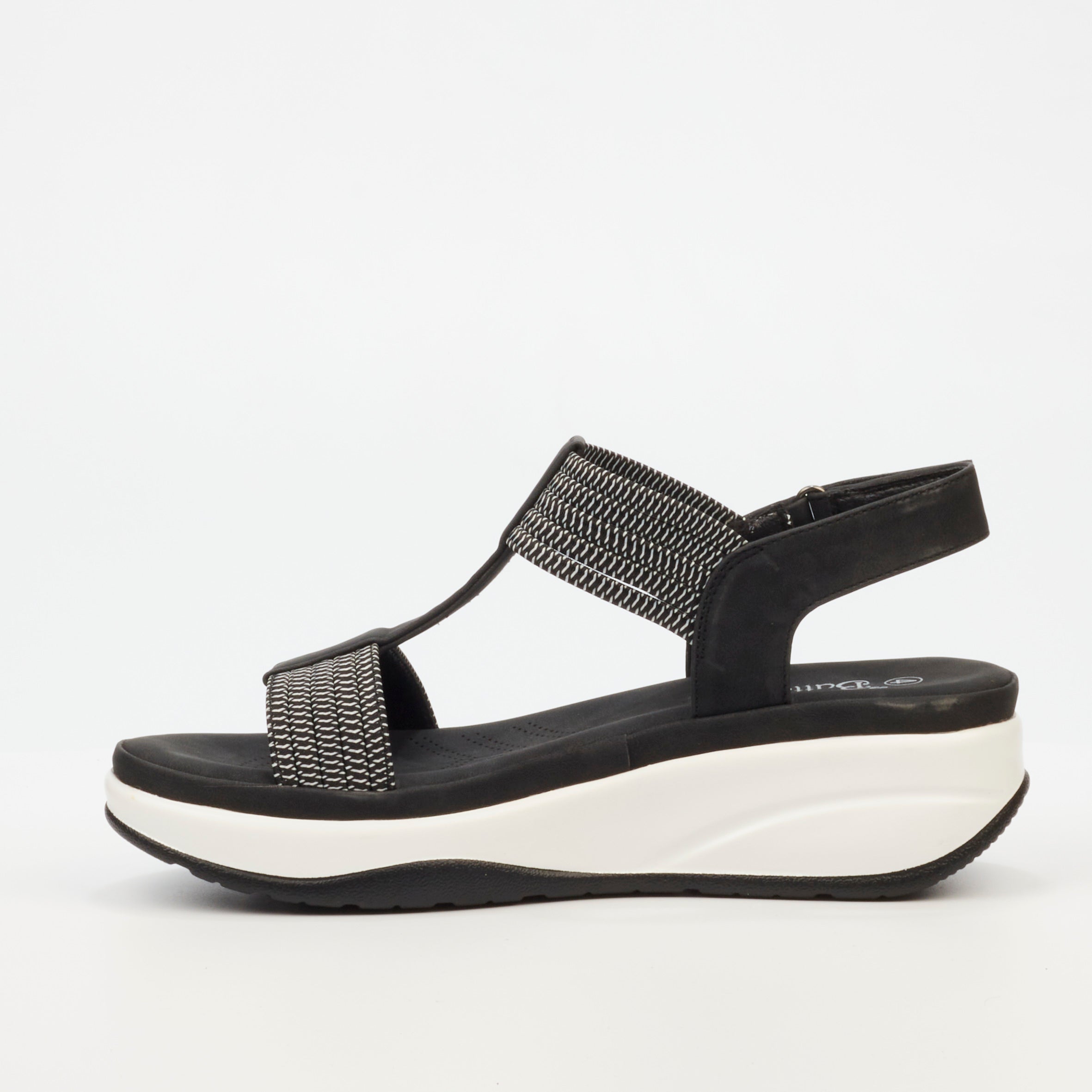 Butterfly Feet Mieko 1 Flatform - Black footwear Butterfly Feet